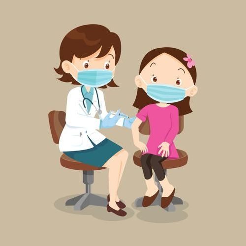 Premium Vector _ Family wearing a Medical mask to prevent virus template